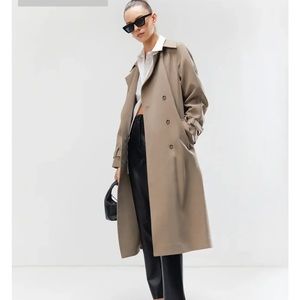 Oak and fort trench coat